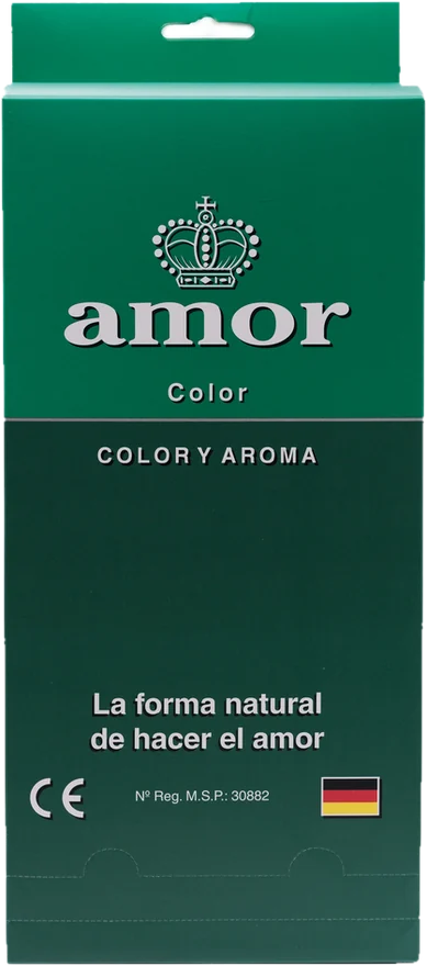 Caja exhibidora AMOR Color y Aroma